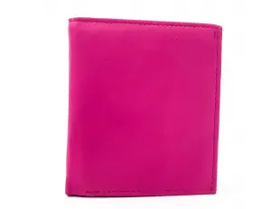 Portofel roz confortabil - piele