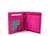 Portofel roz confortabil - piele
