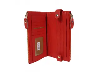 Poșetă roșie pentru femei - Galies