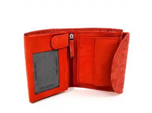 Poșetă roșie pentru femei - lucrată manual