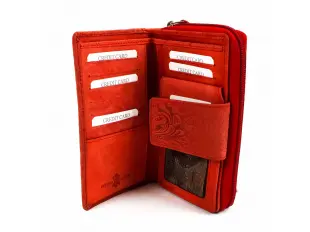 Poșetă roșie pentru femei - Mona