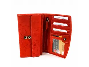 Poșetă roșie pentru femei - Nika