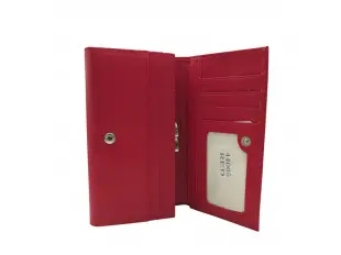 Poșetă roșie pentru femei - Nikolis