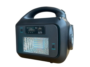 Sistem invertor solar GD-9001 Pro, 12V-220V, 3 becuri, felinar