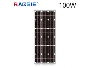 Panou solar monocristalin 100W RAGGIE 12V 920x575x30mm.