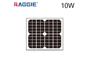 Panou solar monocristalin 10W RAGGIE 12V 350x260x20mm.