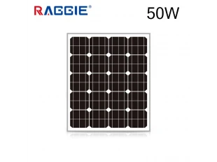 Panou solar monocristalin 50W RAGGIE 12V 700x540x25mm.