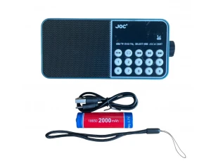 Radio portabil JOC 6128BT - Bluetooth, radio FM, player MP3, USB și card SD