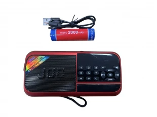Radio portabil JOC H798BT - Bluetooth, radio FM, player MP3, USB și card SD