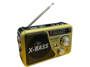 Radio portabil Waxiba XB-521URT - Bluetooth, radio FM, player MP3, USB și card SD