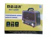 Radio retro vintage MEIER MD-1308bt - Bluetooth, radio FM, player MP3, USB și card SD