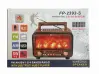 Radio solar portabil FP-2393S - Bluetooth, radio FM, player MP3, USB și card SD