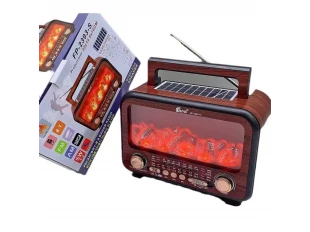 Radio solar portabil FP-2393S - Bluetooth, radio FM, player MP3, USB și card SD