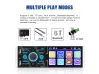 Radio auto MP3/MP5 4063AI cu ecran de 4,1", Bluetooth, USB, AUX, card SD