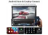 Radio multimedia cu afișaj pop-up, Android 15 MOSFET 50Wx4, 7 inch