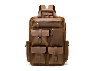 Rucsac din piele naturală - Vurun