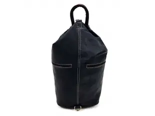 Rucsac din piele neagră - Leila