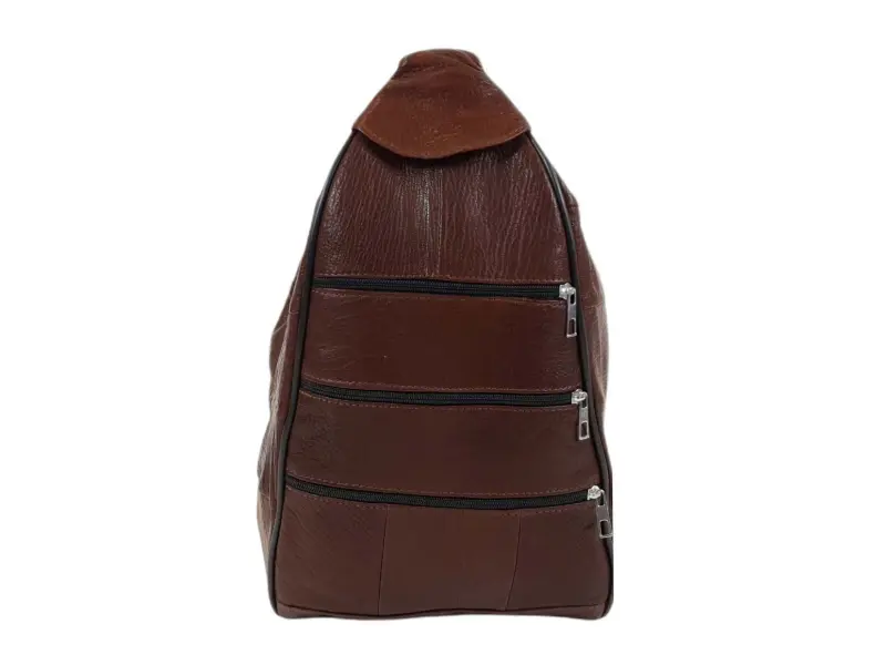 Rucsac maro - geantă din piele naturală - Ashli Rucsac maro - geantă din piele naturală - Ashli