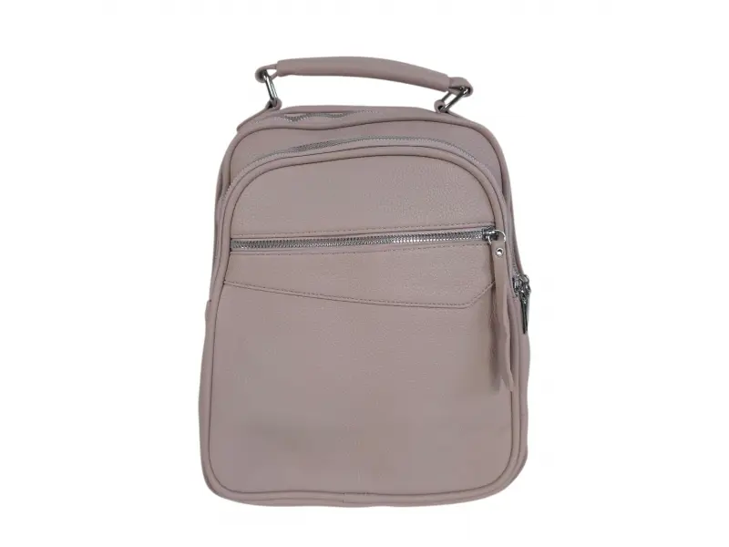 Rucsac roz pentru femei - Aneliq Rucsac roz pentru femei - Aneliq