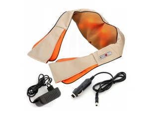 Aparat de masaj complet Shiatsu 6D, 6 butoane, 16 degete