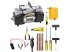 Compresor auto cu valiză + kit de reparare anvelope