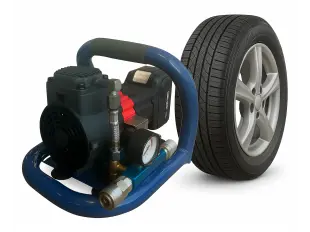 Compresor de aer fără fir fără perii cu 2 baterii 36V 8Ah KraftRoyal