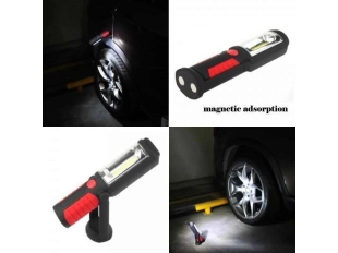 Lampă de urgență LED reîncărcabilă 1+1 COB USB