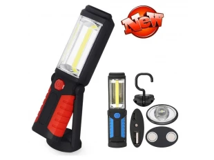 Lampă de urgență LED reîncărcabilă 1+1 COB USB