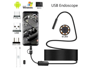 CAMERĂ ENDOSCOPĂ PENTRU SMARTPHONE ANDROID