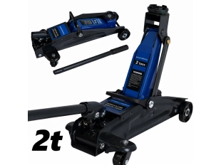 Cric KraftMaster cu profil redus de 2 tone, tip crocodil