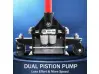 Cric KraftRoyal cu profil redus de 4 tone cu două pompe 