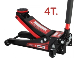 Cric KraftRoyal cu profil redus de 4 tone cu două pompe 