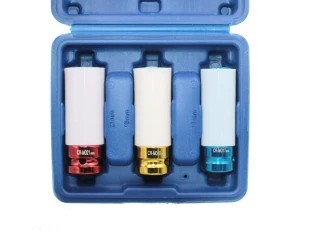 Set chei tubulare de impact 3 buc 1/2 CR-MO 17 mm, 19 mm, 21 mm