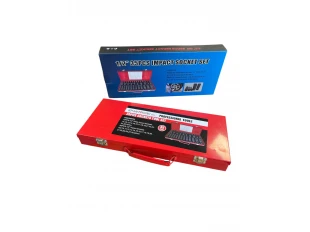 Set chei tubulare de impact KRAFTROYAL, 35 bucăți, 1/2, 8 – 32 mm - Adânci și scurte