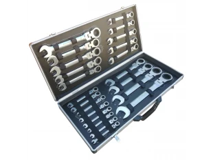 Set de chei combinate de la 6 mm la 32 mm într-o cutie metalică KraftRoyal