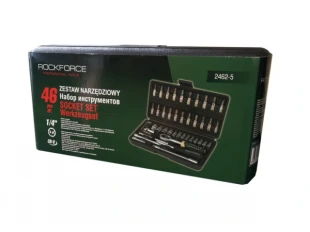Gedore RockForce, chei hexagonale de 1/4 și set de 46 de piese