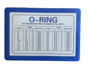 Set de 382 de inele O din cauciuc