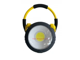 Lampă de lucru LED pliabilă cu baterie reîncărcabilă de 21V, lanternă de lucru de urgență cu USB
