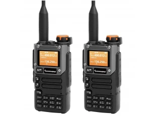 2 stații radio QUANSHENG UV-K5 5W cu frecvențe VHF, UHF, AM, FM