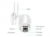 Cameră de exterior cu două obiective și zoom optic, model PTZ cu obiectiv dual, model 2021