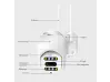 Cameră de exterior cu două obiective și zoom optic, model PTZ cu obiectiv dual, model 2021