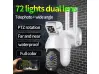 Cameră Hawkeye CP11-50 WIFI 2.0MP cu cameră duală și teleobiectiv