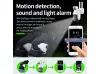 Cameră Hawkeye CP11-50 WIFI 2.0MP cu cameră duală și teleobiectiv