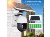 Cameră solară rotativă wireless WIFI 3MP cu urmărire a obiectelor