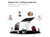 Cameră solară wireless rotativă cu cartelă SIM 4G / WIFI 3MP pentru urmărirea obiectelor