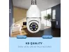 Cameră Wifi cu bec rotativ, 2MP, Full HD, 360°