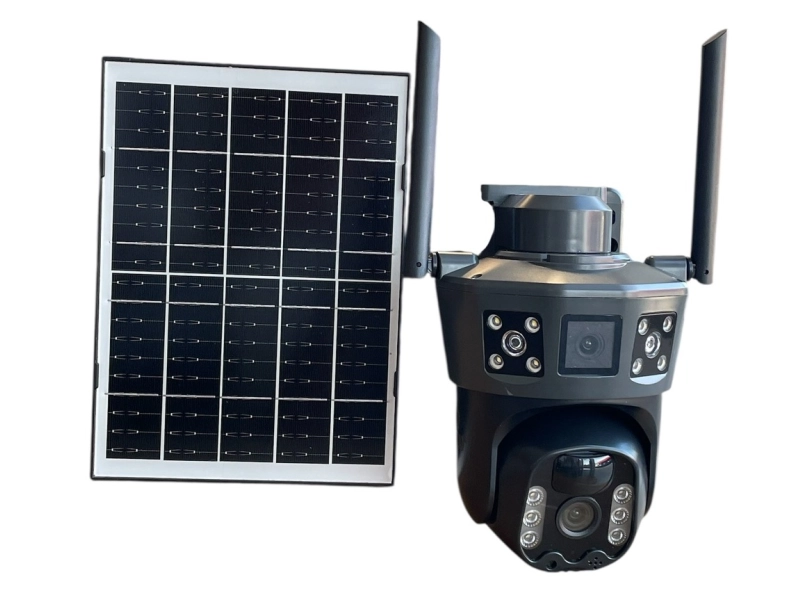 Cameră solară duală LYLU cu cartelă SIM 16 diode Cameră solară duală LYLU cu cartelă SIM 16 diode - LYLU 3312