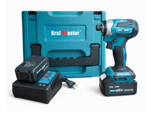 Perforatoare fără fir fără perii 36V 8Ah KraftMaster - Albastră