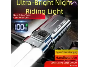 Lampă LED pentru bicicletă SM-220 10W – lumină reîncărcabilă pentru bicicletă cu afișaj, 4 moduri de funcționare Lampă LED pentru bicicletă SM-220 10W – lumină reîncărcabilă pentru bicicletă cu afișaj, 4 moduri de funcționare - produs similar