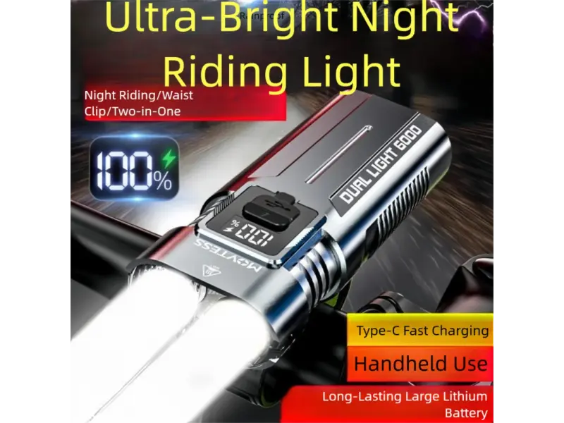 Lampă LED pentru bicicletă SM-220 10W – lumină reîncărcabilă pentru bicicletă cu afișaj, 4 moduri de funcționare Lampă LED pentru bicicletă SM-220 10W – lumină reîncărcabilă pentru bicicletă cu afișaj, 4 moduri de funcționare - X-BAL 3260